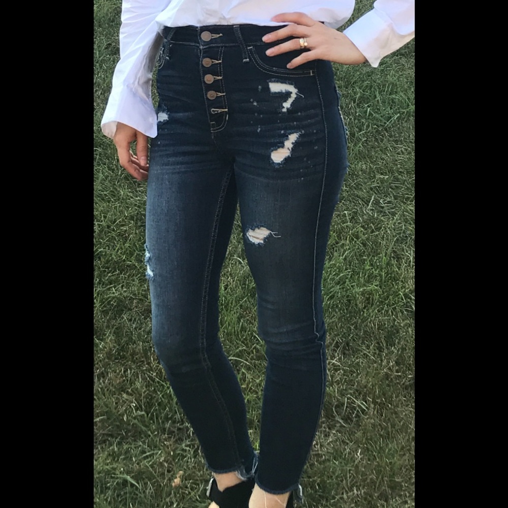 Hollister High rise super skinny women jeans.